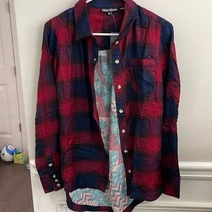 NWT tolani Aubrey button up shirt